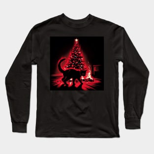 Christmas on fire Long Sleeve T-Shirt